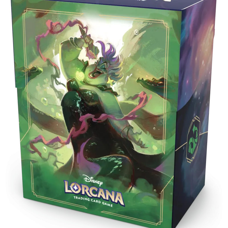 Deck Box Disney Lorcana - Archazia's Island - Ursula - p/ 80 cards Deck Box Disney Lorcana - Archazia's Island - Ursula - p/ 80 cards
