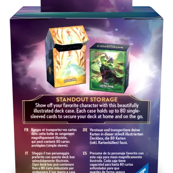 Deck Box Disney Lorcana - Archazia's Island - Ursula - p/ 80 cards