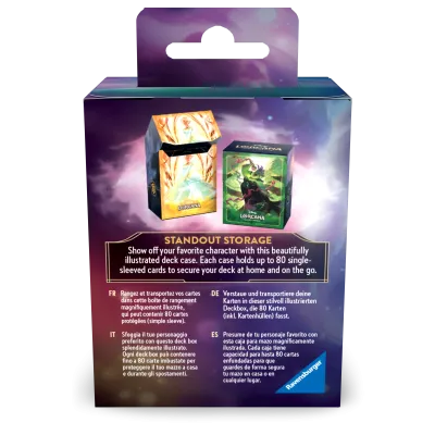 Deck Box Disney Lorcana - Archazia's Island - Ursula - p/ 80 cards