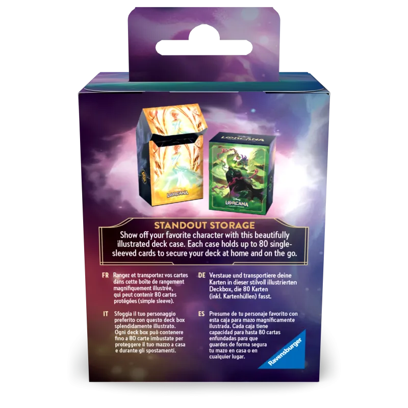 Deck Box Disney Lorcana - Archazia's Island - Ursula - p/ 80 cards