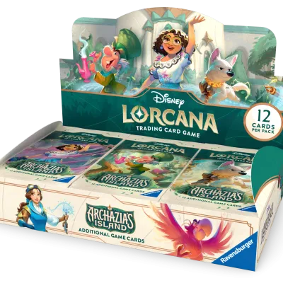 Disney Lorcana - Archazia's Island - Booster Box (inglês) Disney Lorcana - Archazia's Island - Booster Box (inglês)