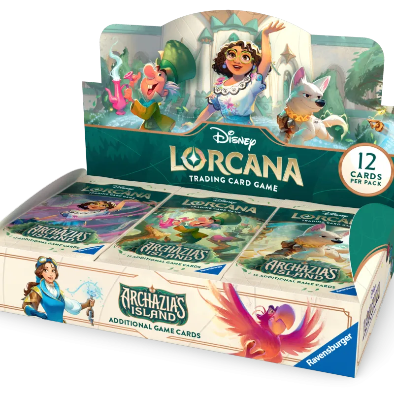 Disney Lorcana - Archazia's Island - Booster Box (inglês) Disney Lorcana - Archazia's Island - Booster Box (inglês)