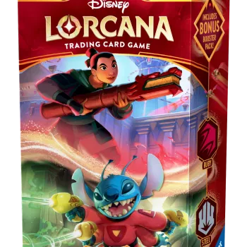 Disney Lorcana - Reign of Jafar - Deck - Ruby  & Steel (inglês)