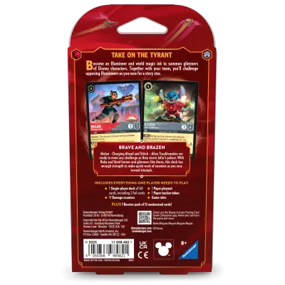 Disney Lorcana - Reign of Jafar - Deck - Ruby  & Steel (inglês)