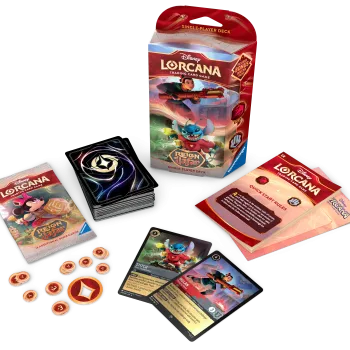 Disney Lorcana - Reign of Jafar - Deck - Ruby  & Steel (inglês)