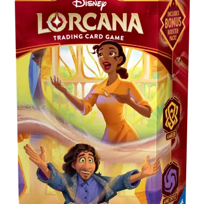 Disney Lorcana - Reign of Jafar - Deck - Amber & Amethyst (inglês) Disney Lorcana - Reign of Jafar - Deck - Amber & Amethyst (inglês)