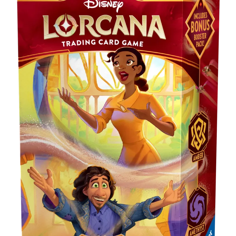 Disney Lorcana - Reign of Jafar - Deck - Amber & Amethyst (inglês) Disney Lorcana - Reign of Jafar - Deck - Amber & Amethyst (inglês)