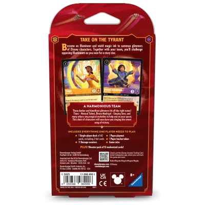 Disney Lorcana - Reign of Jafar - Deck - Amber & Amethyst (inglês)