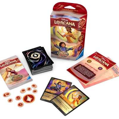 Disney Lorcana - Reign of Jafar - Deck - Amber & Amethyst (inglês) Disney Lorcana - Reign of Jafar - Deck - Amber & Amethyst (inglês)