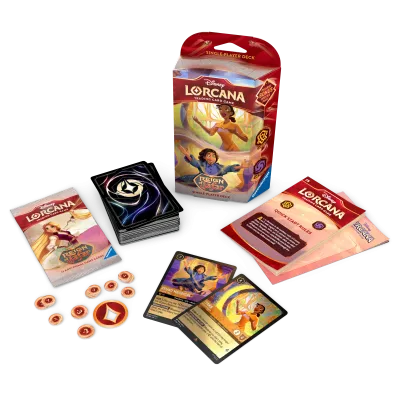Disney Lorcana - Reign of Jafar - Deck - Amber & Amethyst (inglês)