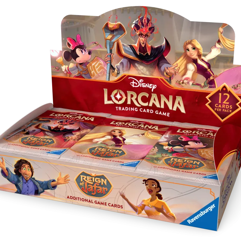 Disney Lorcana - Reign of Jafar - Booster Box (inglês) Disney Lorcana - Reign of Jafar - Booster Box (inglês)
