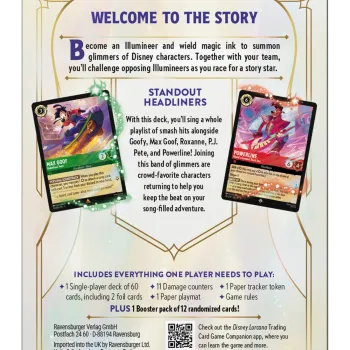 Disney Lorcana - Fabled - Deck - Emerald & Ruby (inglês)