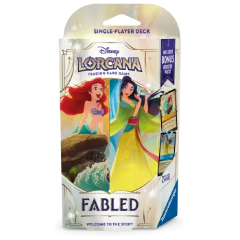 Disney Lorcana - Fabled - Deck - Amber & Sapphire (inglês)