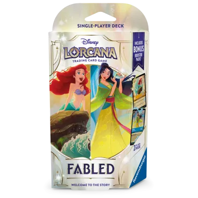 Disney Lorcana - Fabled - Deck - Amber & Sapphire (inglês)