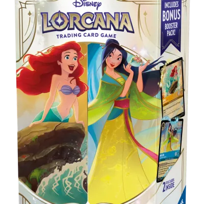 Disney Lorcana - Fabled - Deck - Amber & Sapphire (inglês) Disney Lorcana - Fabled - Deck - Amber & Sapphire (inglês)