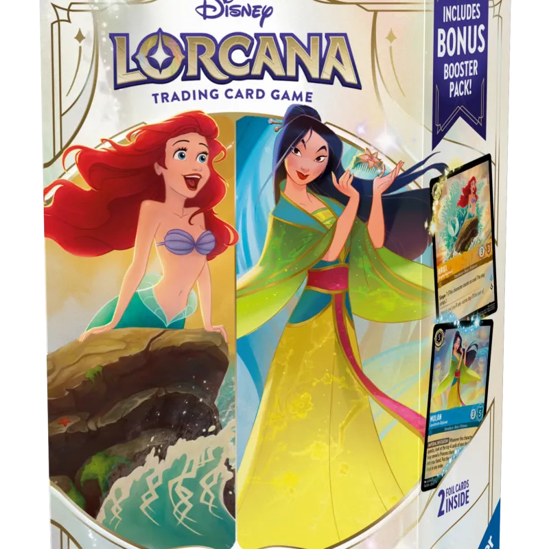 Disney Lorcana - Fabled - Deck - Amber & Sapphire (inglês) Disney Lorcana - Fabled - Deck - Amber & Sapphire (inglês)