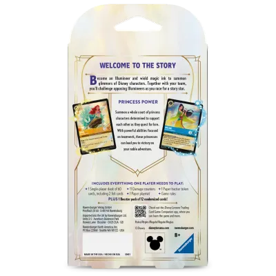 Disney Lorcana - Fabled - Deck - Amber & Sapphire (inglês)