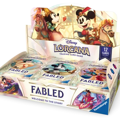 Disney Lorcana - Fabled - Booster Box (inglês) Disney Lorcana - Fabled - Booster Box (inglês)