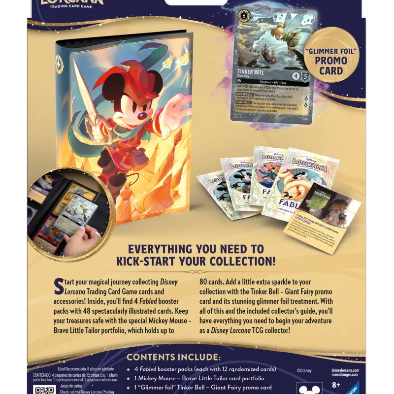 Disney Lorcana - Fabled - Collection Starter Set (Inglês) Disney Lorcana - Fabled - Collection Starter Set (Inglês)