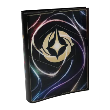 Portfólio 18 bolsos 14 folhas Disney Lorcana - Fundo de Carta