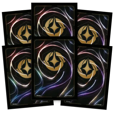 Protetor de Cartas 66mm x 91mm (Padrão) Disney Lorcana - Fundo de Carta