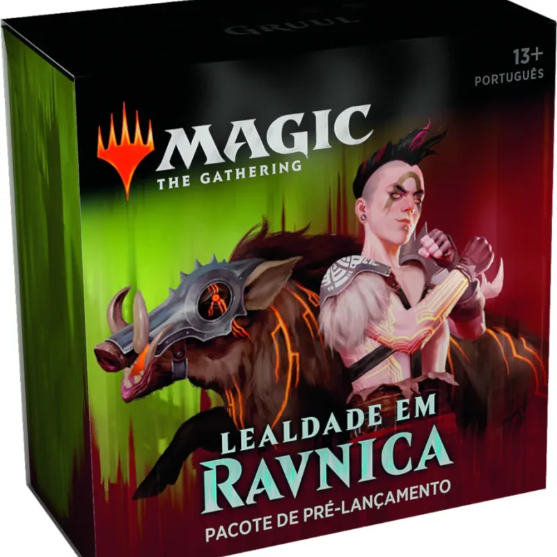 Magic - Lealdade em Ravnica - Kit 5 Pacotes de Pré Lançamento