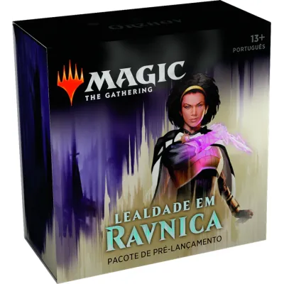 Magic - Lealdade em Ravnica - Kit 5 Pacotes de Pré Lançamento