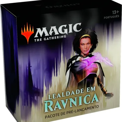Magic - Lealdade em Ravnica - Kit 5 Pacotes de Pré Lançamento