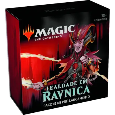 Magic - Lealdade em Ravnica - Kit 5 Pacotes de Pré Lançamento