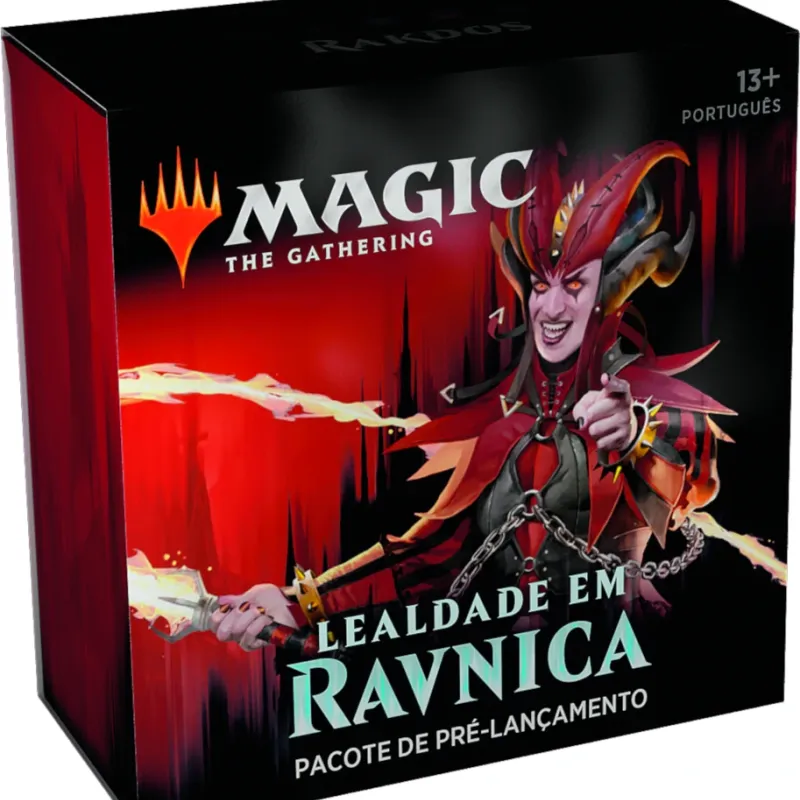 Magic - Lealdade em Ravnica - Kit 5 Pacotes de Pré Lançamento