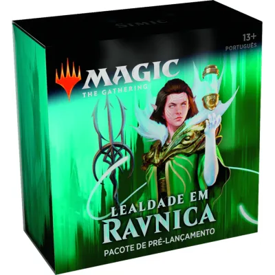 Magic - Lealdade em Ravnica - Kit 5 Pacotes de Pré Lançamento