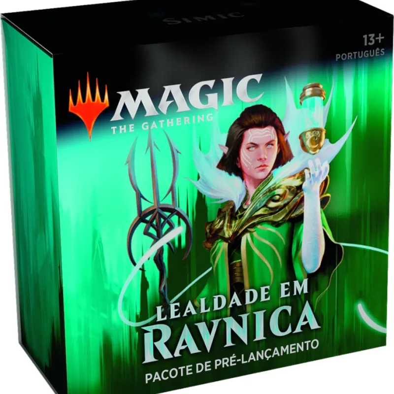 Magic - Lealdade em Ravnica - Kit 5 Pacotes de Pré Lançamento