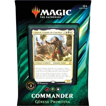 Magic - Commander 2019 - Deck Gênese Primitiva