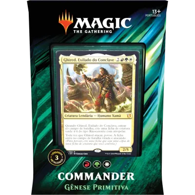 Magic - Commander 2019 - Deck Gênese Primitiva