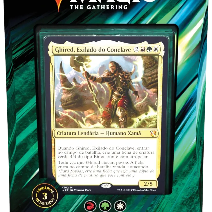 Magic - Commander 2019 - Gênese Primitiva Magic - Commander 2019 - Gênese Primitiva