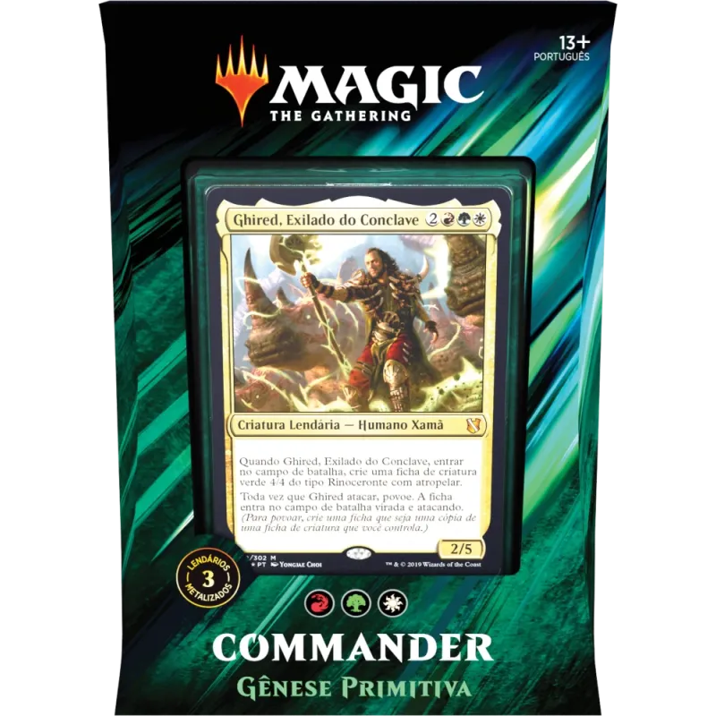 Magic - Commander 2019 - Gênese Primitiva