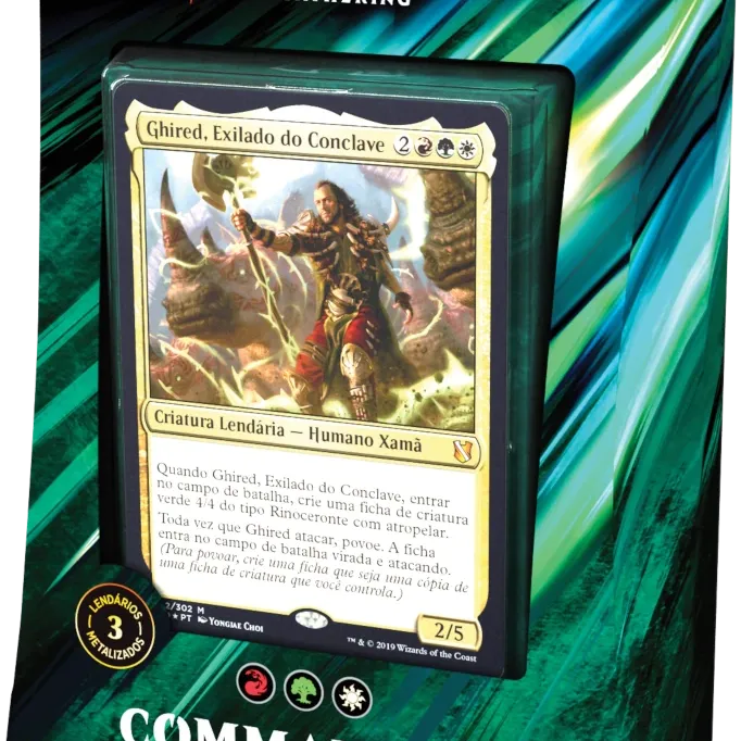 Magic - Commander 2019 - Gênese Primitiva Magic - Commander 2019 - Gênese Primitiva