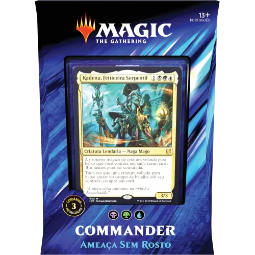 Magic - Commander 2019 - Ameaça Sem Rosto
