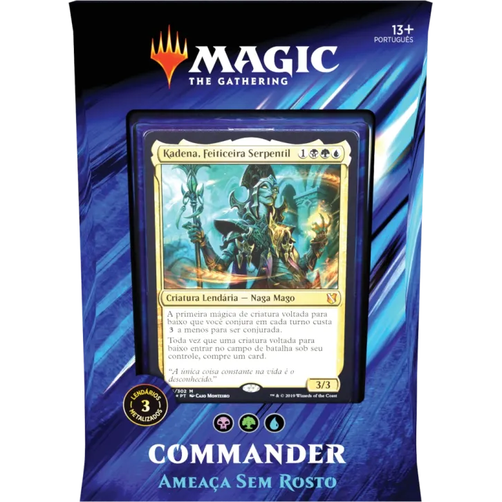 Magic - Commander 2019 - Deck Ameaça Sem Rosto Magic - Commander 2019 - Deck Ameaça Sem Rosto
