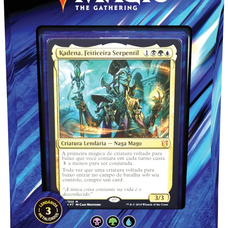 Magic - Commander 2019 - Ameaça Sem Rosto Magic - Commander 2019 - Ameaça Sem Rosto