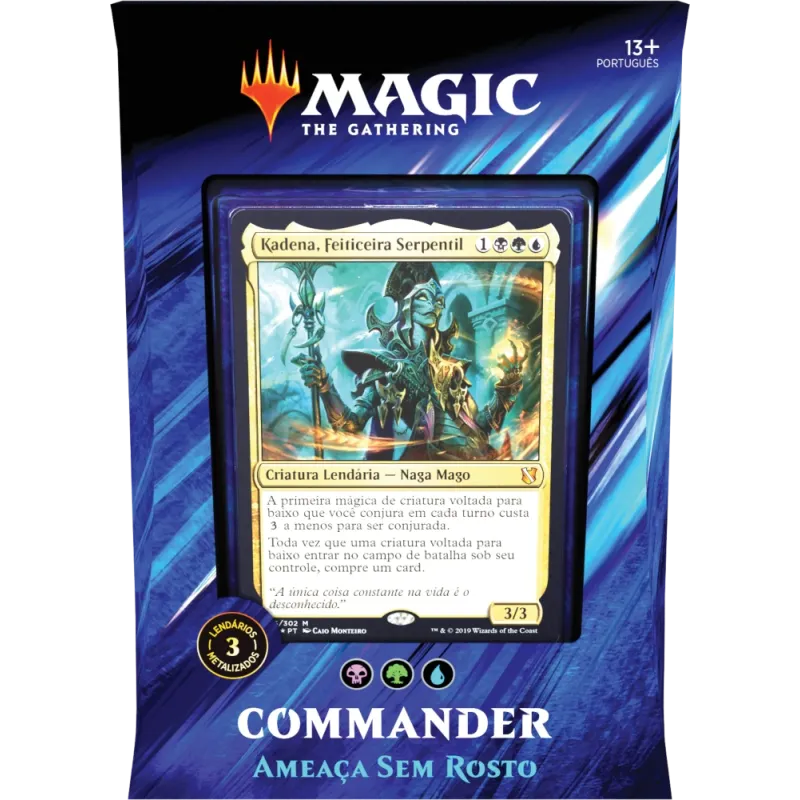 Magic - Commander 2019 - Ameaça Sem Rosto