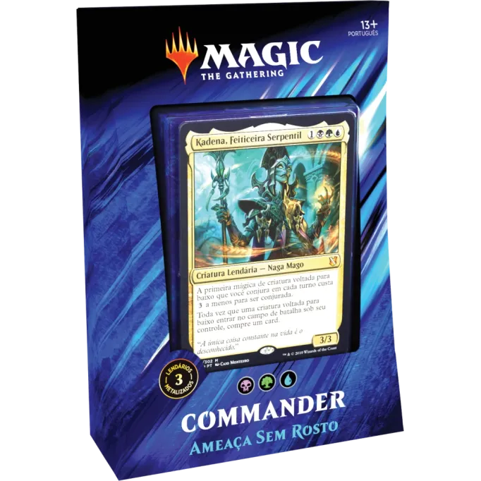 Magic - Commander 2019 - Deck Ameaça Sem Rosto Magic - Commander 2019 - Deck Ameaça Sem Rosto