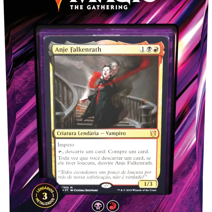 Magic - Commander 2019 - Fúria Impiedosa Magic - Commander 2019 - Fúria Impiedosa