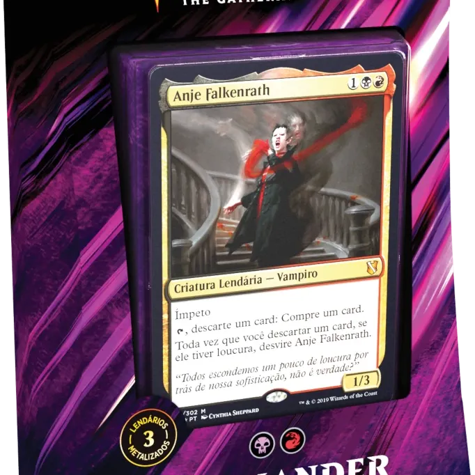 Magic - Commander 2019 - Fúria Impiedosa Magic - Commander 2019 - Fúria Impiedosa
