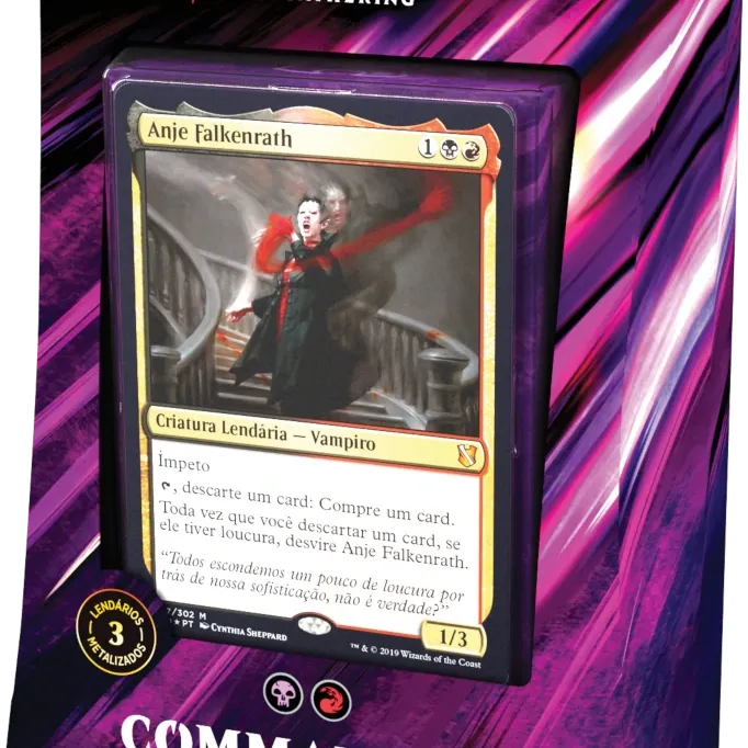 Magic - Commander 2019 - Fúria Impiedosa Magic - Commander 2019 - Fúria Impiedosa