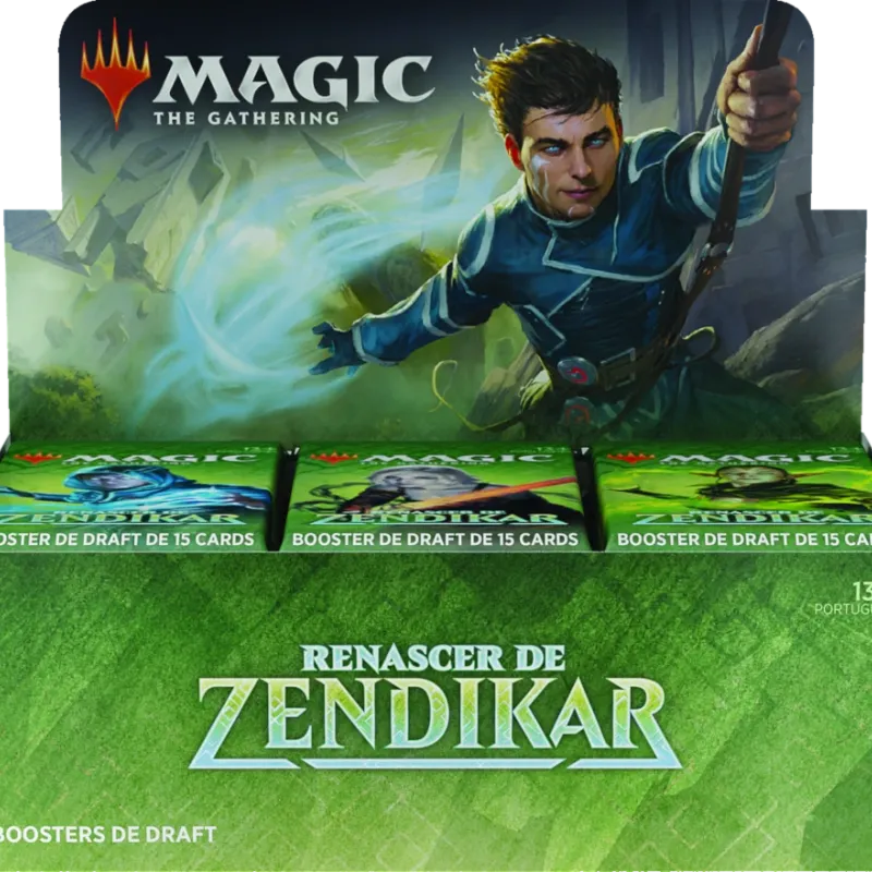 Magic - Renascer de Zendikar - Booster Box em Português Magic - Renascer de Zendikar - Booster Box em Português