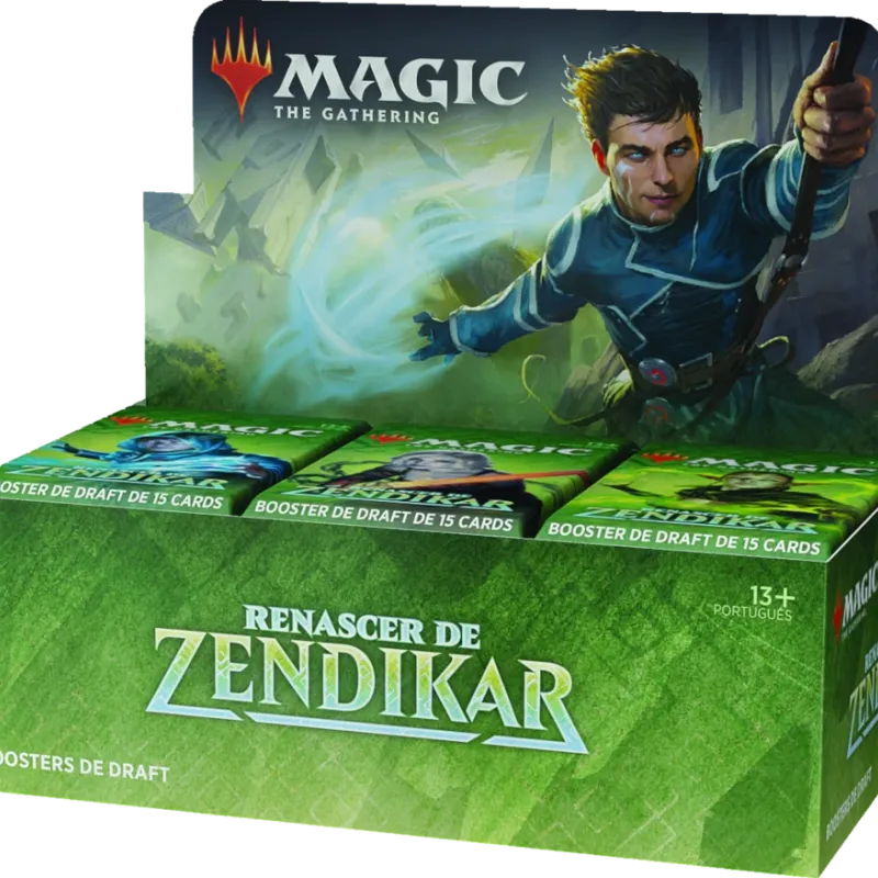 Magic - Renascer de Zendikar - Booster Box em Português Magic - Renascer de Zendikar - Booster Box em Português