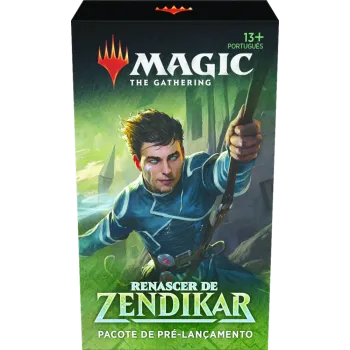 Magic - Renascer de Zendikar - Kit de Pré Lançamento