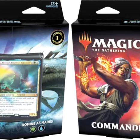 Magic - Commander Legends - Kit 2 Decks de Commander em Português Magic - Commander Legends - Kit 2 Decks de Commander em Português