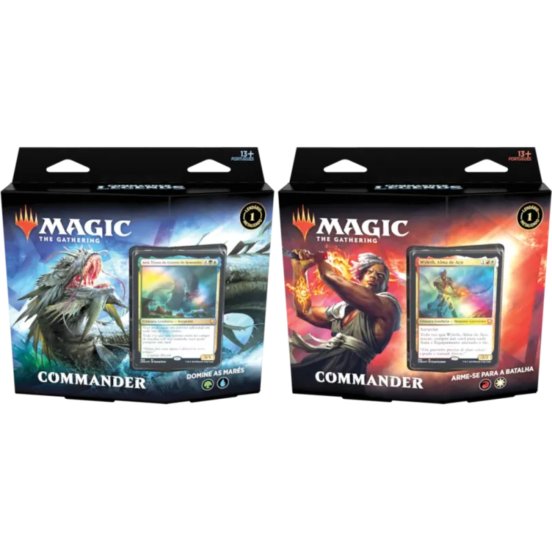 Magic - Commander Legends - Kit 2 Decks de Commander em Português